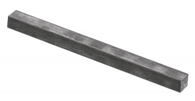 Tige carrée lisse 7mm de longueur 1000mm en acier brut - DUVAL - 34-1001-4700