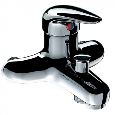 Mitigeur bain-douche universel  entraxe 100 à 120mm - DELABIE - 2512