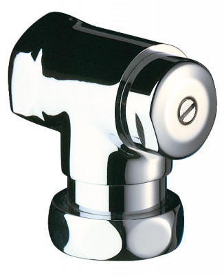 Robinet arrêt équerre TEMPOCHASSE F1'' F1''1/4 chromé - DELABIE - 765000