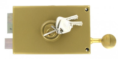 Serrure 1 Point VEGA horizontal tirage Cylindre 45 mm gauche - JPM - 120300-01-2A