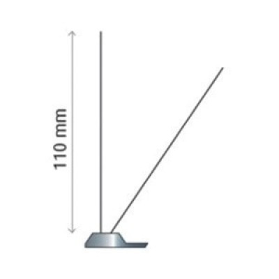 3 bandes de pics anti-pigeon 33cm ORSEC 2 - EDIALUX - 800047