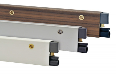 Plinthe automatique en applique Klomatic Prestige blanc 0,73 m - JEAN JOURJON - 45343
