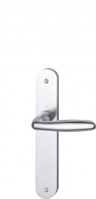 Ensemble Verona Bec de cane finition F1 alu aspect argent - HOPPE - 758067