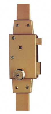 Mécanisme CAVITH 4572 A2P1 vertical fouillot droit coloris or - ISEO - 9704VFCA01.5