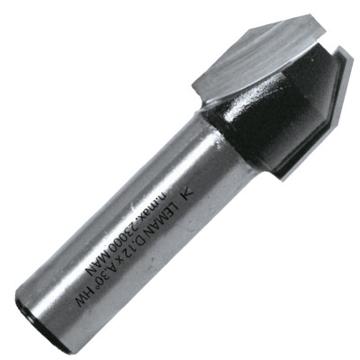 Mèche d'affleureuse combinée DEF.465.68 Q8mm - LEMAN - 4658.730.00