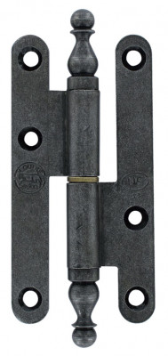 Paumelle à vase rustique 140X60 DTE acier noir - BROS - 16ARD146B