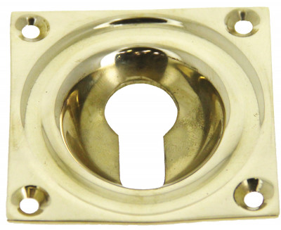 Entrée cuvette laiton 60x60 clé I LP - DEVISMES - 30360ILP