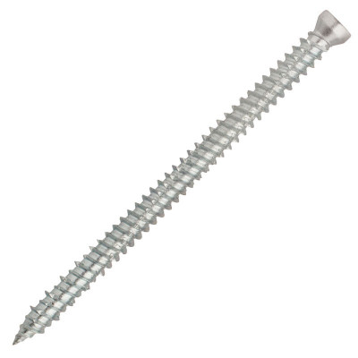 Vis de fixation directe huisserie tête réduite acier zingué 7,5X182 boîte de 50 - SCELL-IT - VFD75182R
