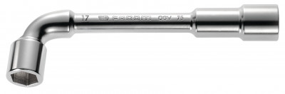 Clé à pipe débouchée 6x6 pans métrique diamètre 20mm longueur 212mm - FACOM - 75.20
