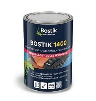 Colle néoprène liquide 1400 pot 1L - BOSTIK - 30502932