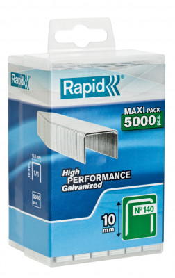 Agrafes en fil plat n° 140 104 mm boîte de 5000 - RAPID - 40303090