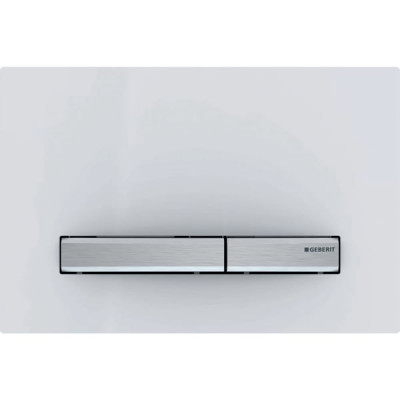 Plaque de déclenchement SIGMA 50 blanc pour UP 320 - GEBERIT - 115.788.11.2