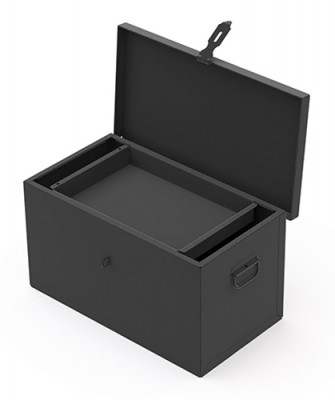 Coffre de chantier 550x300x300mm avec plateau SORIPRO - SORI - CR550B