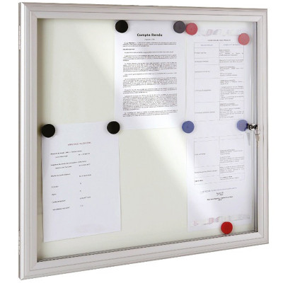 Vitrine extérieure Reverso avec cadre en aluminium 692X518X35mm - SATA - VERV4AN3VM