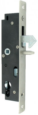 Serrure à encastrer GK axe à 29mm pour portail coulissant - TIRARD - GK401201