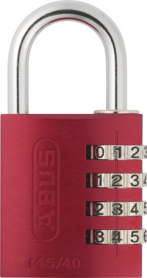 Cadenas  à combinaison 145 - ABUS - 145/40 ROUGE