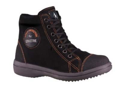 Chaussures de sécurité femme hautes VITAMINE S3 SRC noir P36 - LEMAITRE SECURITE - VIHNS30NR-36