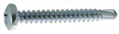 Vis auto-perceuse à tête cylindrique crantée Phillips zinguée DIN 7504-N 4,2X13 boîte de 500 - ULTIMA - 15142127