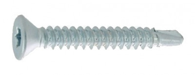 Vis auto-perceuse à tête fraisée crantée Torx zingué DIN 7504-P 4,8X25 boîte de 250 - ULTIMA - AFB7504OT4825