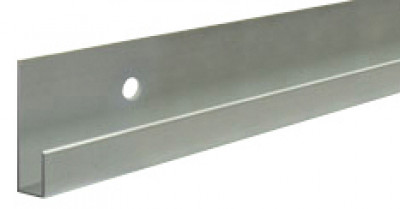 PROFIL CIMAISE ALU ANOD ARGENT LG 2ML PERCEE