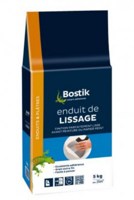 Enduit de lissage en poudre sac de 2,5kg - BOSTIK - 30604301