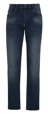 Pantalon de travail en jean STONE 5 PKT DIRTY WASHING noir délavé T46 - DIADORA SPA - 702.170750