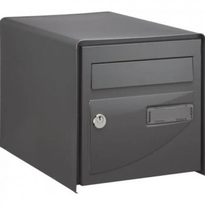 Boîte à lettres Probat simple face gris ral7016 - DECAYEUX - 125967