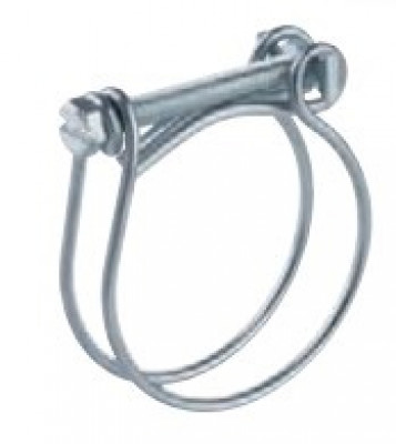 Collier type F double fils plage serrage 20 mm NORMA DISTRIBUTION