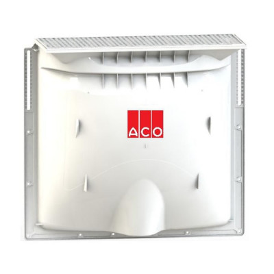 Cour anglaise à grille métal déployé piéton 100 x 100 x 40 cm ACO