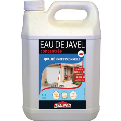 Eau de Javel 36° bidon de 5 l QUALIPRO