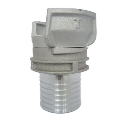Raccord annelé à verrou aluminium 100 mm TRIBOULET