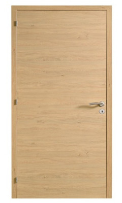 Bloc-porte alvéolaire Fuji Natura KM1 3 paumelles gauche poussant 83 cm MENUISERIES D'OLT