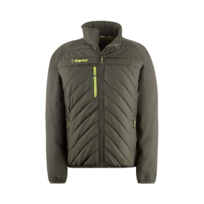 Veste de travail Slick Hybrid vert olive taille M KAPRIOL