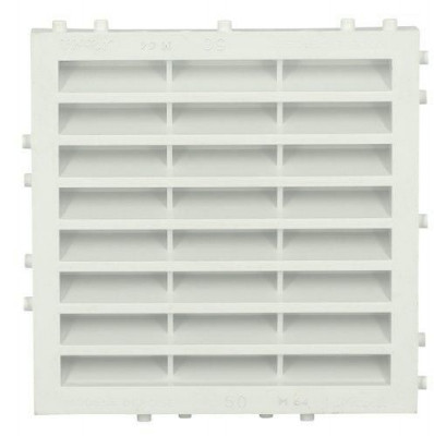 Grille d'aération spéciale façade combinaison NICOLL