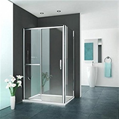 Paroi fixe paroi EI EQUI 900mm profilé  argent ROTHALUX