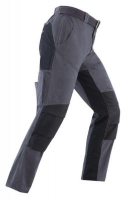 Pantalon Niger 100% coton gris noir taille XL KAPRIOL