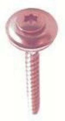 Vis à bois cuivre torx 2TC-15 4,5 x 100 mm rondelle de 15 mm boîte de 100 pèces BWK
