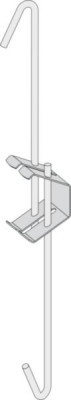 Suspente rapide réglable SC1 Longueur 90 à 120 mm boîte de 100 pièces EUROCOUSTIC