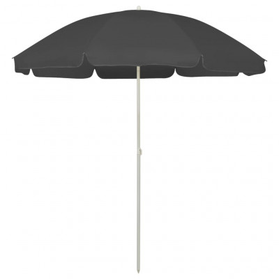 Parasol de plage 240 cm anthracite 02_0008375