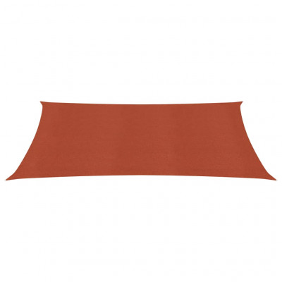 Voile toile d'ombrage parasol 160 g/m² 2 x 4,5 m PEHD orange 02_0009343
