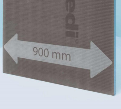 Panneau de construction 90 x 250 x 3 cm WEDI