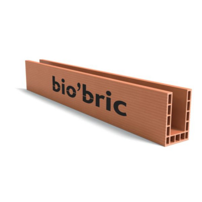 Linteau monobloc Grande Longueur rouge 2000 x 200 x 310 mm BIO'BRIC