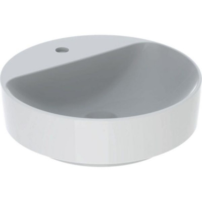 Vasque ronde à poser sans trop plein Variform blanc diamètre 45 cm GEBERIT