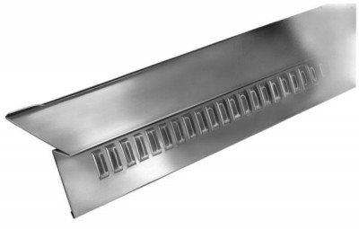 Bande d'égout anthra-zinc P750E1000 longueur 1 m VMZINC