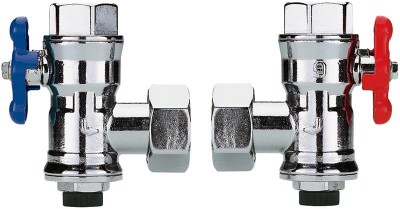 Vannes d'arrêt équerre PREMIX DELABIE FF20X27 réf 7308022P DELABIE