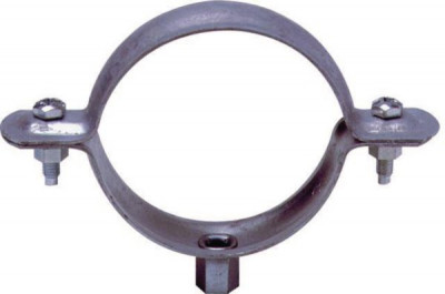 Collier descente cylindrique embase Modèle 7/150 pré galvanisé f.12/10è 60 mm FRENEHARD