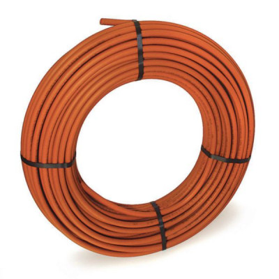 Tube per nu rouge diamètre 12 mm épaisseur 1,1 mm rouleau de 200 m COMAP