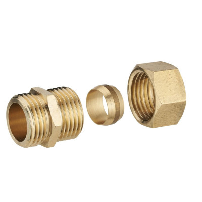 Raccord droit bicône mâle G3/4 coque diamètre 16 mm NOYON & THIEBAULT