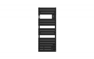 Radiateur sèche-serviettes Adelis électrique 1000 W noir 46 x 550 x 1777 mm ATLANTIC ELECTRIQUE