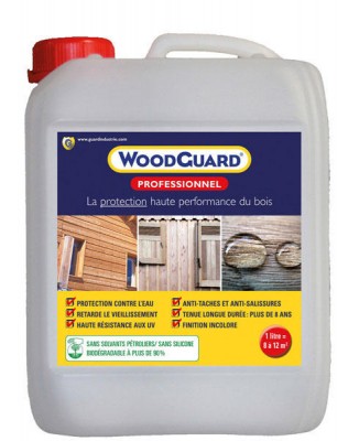 WoodGuard professionnel incolor 5 litres GUARD INDUSTRIE AW DIFFUSION